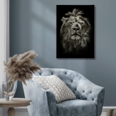 Leinwandbild Lion 
