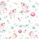 Möbelfolie Kvilis - Sweet Unicorns - Donuts 