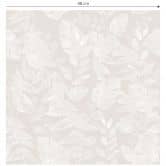 Pflanzen Mustertapete Tropische Blätter Beige - Bloomery Decor 