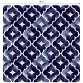 Patroonbehang aquarel bloemen blauw - Treechild 