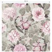 Tapet med mønster UN Designs - pastelblomster 