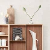 Mustertapete - abstrakte Dreiecke - beige 
