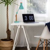 Patroonbehang – Aquarel Dots 02 – turquoise 