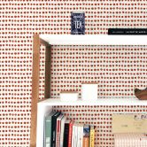 Patroonbehang – Aquarel Dots 01 – rood 