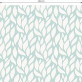 Mustertapete Floralis - mint 