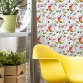 Papier peint à motifs - Récolte de pommes 