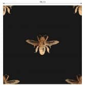 Mønstertapet UN Designs - Bidronningen Sort 