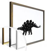 Poster Nouveauprints - Geometric Dinosaur Stegosaurus 