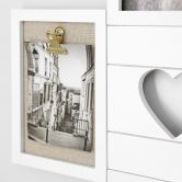 MDF Bilderrahmen Collage mit Herz - 55x60 cm 