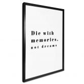 Poster 1X Studio - Die with memories 