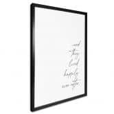 Poster ...and they lived happily ever after 