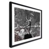 Poster Banksy Danseuse acrobatique (art d'ukraine) 