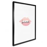 Poster Bisous 