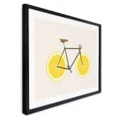 Poster Lemon Bicycle - Bodart 