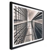 Poster Brown - Wolkenkratzer 