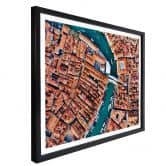 Poster Colombo - Venedig von oben 