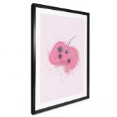 Poster Eleonora - Pink Gaming Controller 