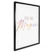 Spruchposter Feel the magic 