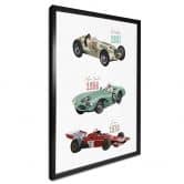 Poster Goed Blauw - Oldtimers 