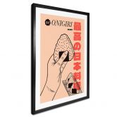 Plakat Onigiri - japanske riskugler - Gomes 