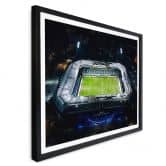 Poster FC Hansa Rostock Stadion Luftaufnahme 