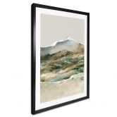 Plakat Abstrakte bjerge - Hobday 
