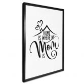 Poster Home is where my mom is 