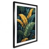 Poster Bunte Palmenblätter - Jaszke 