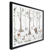Kinderzimmer Poster Kikki Belle - Schönheit des Waldes 