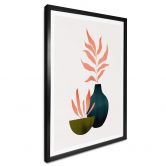 Poster Kubistika - Herbstliche Pflanzen 