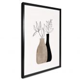 Poster Kubistika - Minimalistische Pflanzen - aus der Cosy Kollektion 