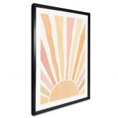 Plakat Boho-solstråler - Manovski 
