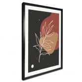 Poster NKTN - Blattkonturen 