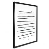 Poster Nouveauprints - Pünktchen und Streifen 