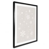 Plakat Orara Studio - Golden Snowflakes 