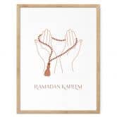 Poster Ramadan Kareem Handen 