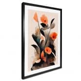 Poster Korallenrote Mohnblumen - Treechild 