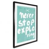 Poster Treechild - Never stop exploring 