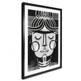 Poster Träumende Frida Illustration - Treechild 