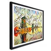 Poster Zamart - Kandinsky trifft Niederlande Windmühlen 