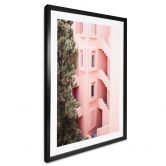 Poster Zwart - Mediterrane Architektur 