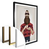 Poster Braun - Lumbersexual 