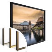 Poster Huber - Old Town Lucerne 