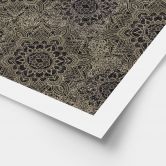Poster Mandala Boho Antikgold - Bloomery Decor 