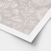 Blumen Poster Wildblumen in Kreide-Optik Beige - Bloomery Decor 