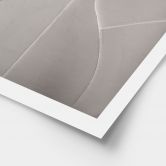 Poster Structures abstraites en beige doux - Böhmer 