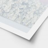 Waldposter Verschneiter Winterwald mit Mond - EMELIEmaria 