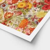 Poster Farbenfrohe Blumencollage - Frida Floral Studio 