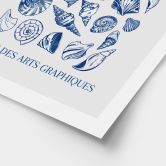 Poster Collage de coquillages graphiques - Jolly and Dash 