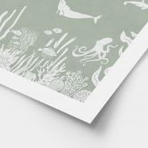 Poster Koraalrif en zeedieren - Een reis door het groen - Kikki Belle 